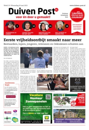 Editie voorpagina