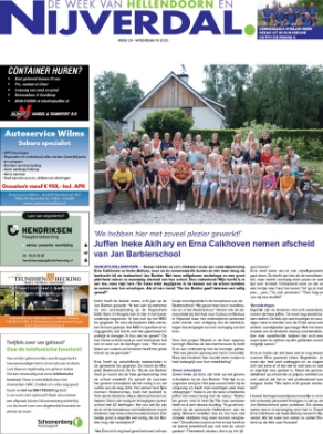 Editie voorpagina