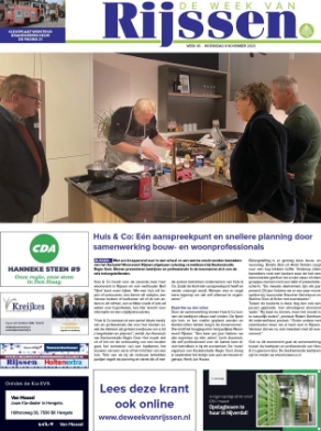 Editie voorpagina