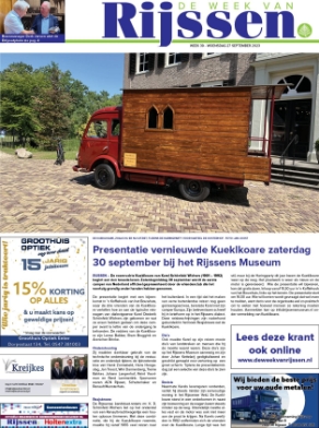 Editie voorpagina
