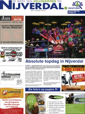 Editie voorpagina