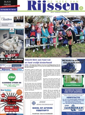 Editie voorpagina