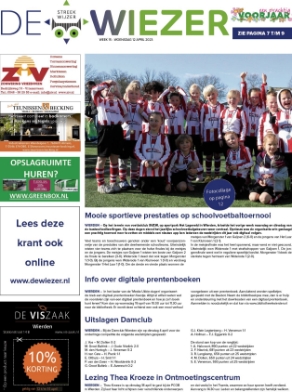 Editie voorpagina