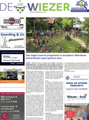 Editie voorpagina