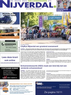 Editie voorpagina