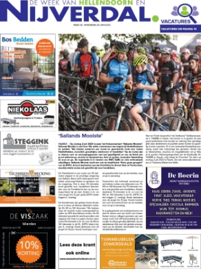 Editie voorpagina
