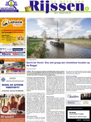 Editie voorpagina
