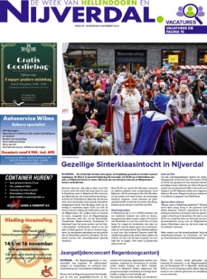 Editie voorpagina
