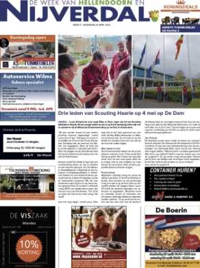 Editie voorpagina