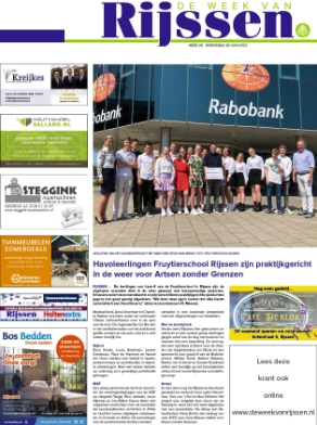 Editie voorpagina