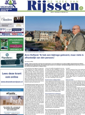 Editie voorpagina