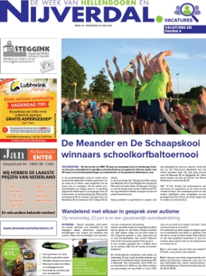 Editie voorpagina