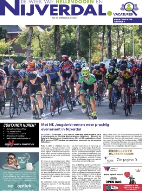 Editie voorpagina