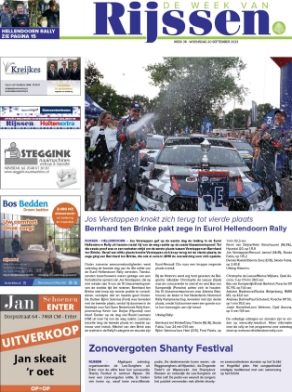 Editie voorpagina