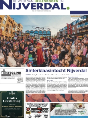 Editie voorpagina