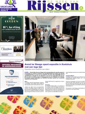 Editie voorpagina