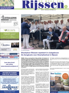 Editie voorpagina