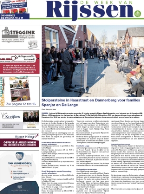 Editie voorpagina