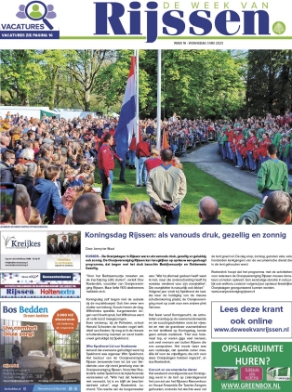 Editie voorpagina