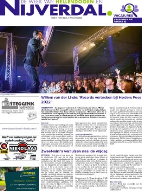 Editie voorpagina