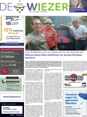 Editie voorpagina