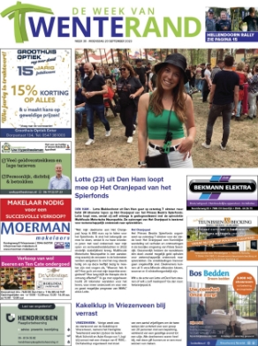 Editie voorpagina