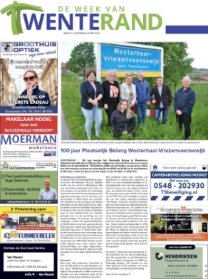 Editie voorpagina