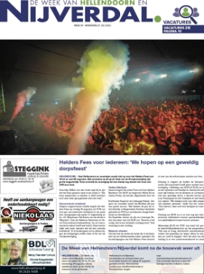 Editie voorpagina