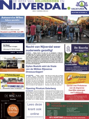 Editie voorpagina