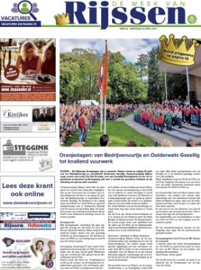 Editie voorpagina