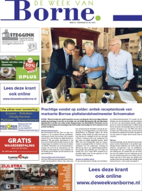 Editie voorpagina