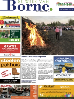 Editie voorpagina
