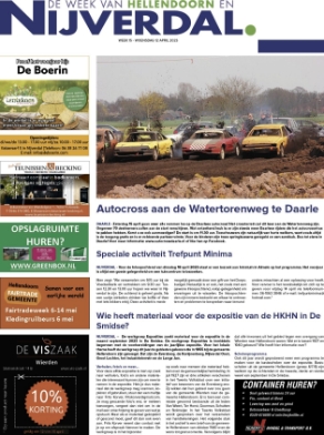 Editie voorpagina