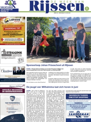 Editie voorpagina