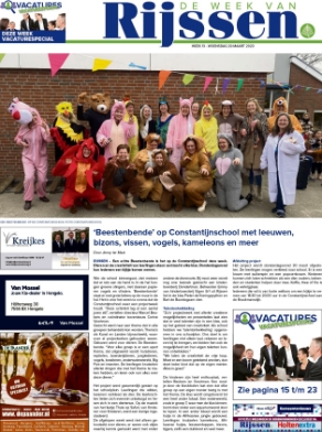Editie voorpagina