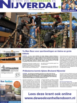 Editie voorpagina