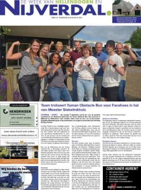 Editie voorpagina