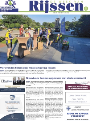 Editie voorpagina