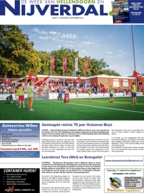 Editie voorpagina