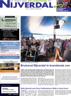 Editie voorpagina