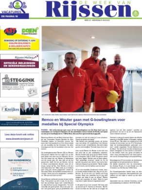 Editie voorpagina